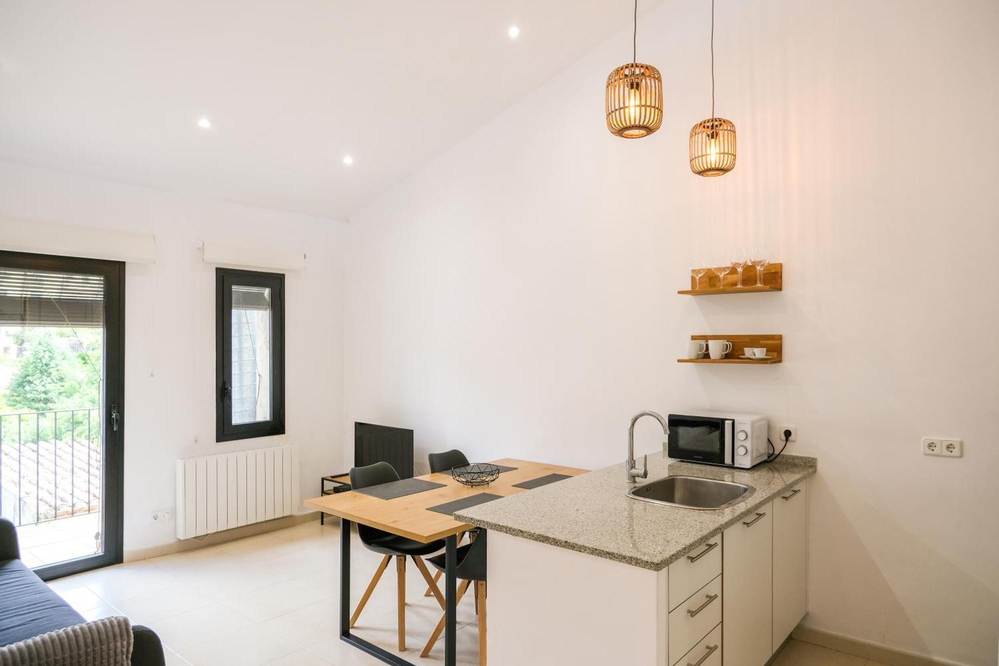 Ca Leudald 3 Apartamento En Besalu Con Terraza Exterior photo